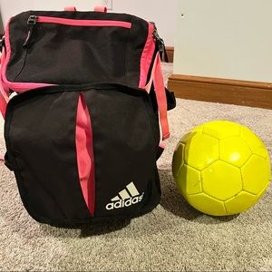 Adidas Girls Youth Soccer Bag